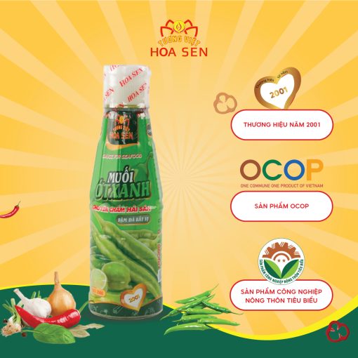 muối ớt xanh 250g