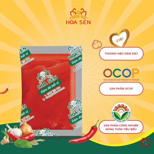 tương ớt gói 15g
