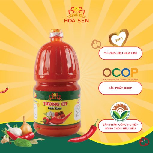 tương ớt pet 2kg