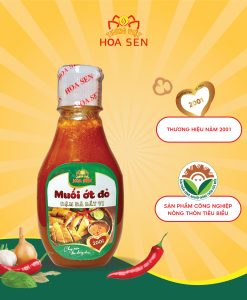 Muối ớt đỏ 185g - Tương Việt Hoa Sen