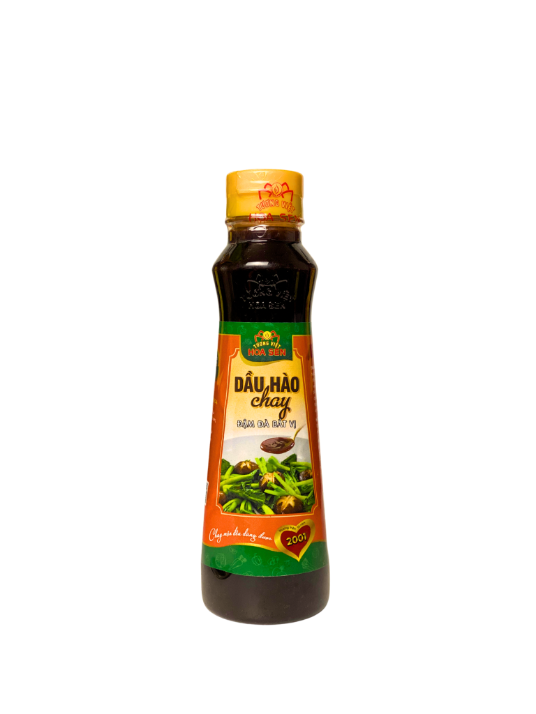 DẦU HÀO CHAY CHAI 270ML HOA SEN – VỊ NGỌT TỰ NHIÊN CHO MỌI MÓN ĂN